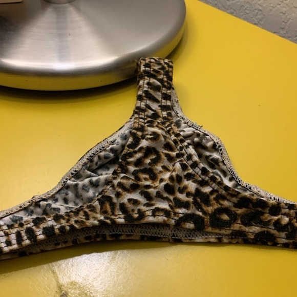 Mens Leopard print thong L - Picture 3 of 5
